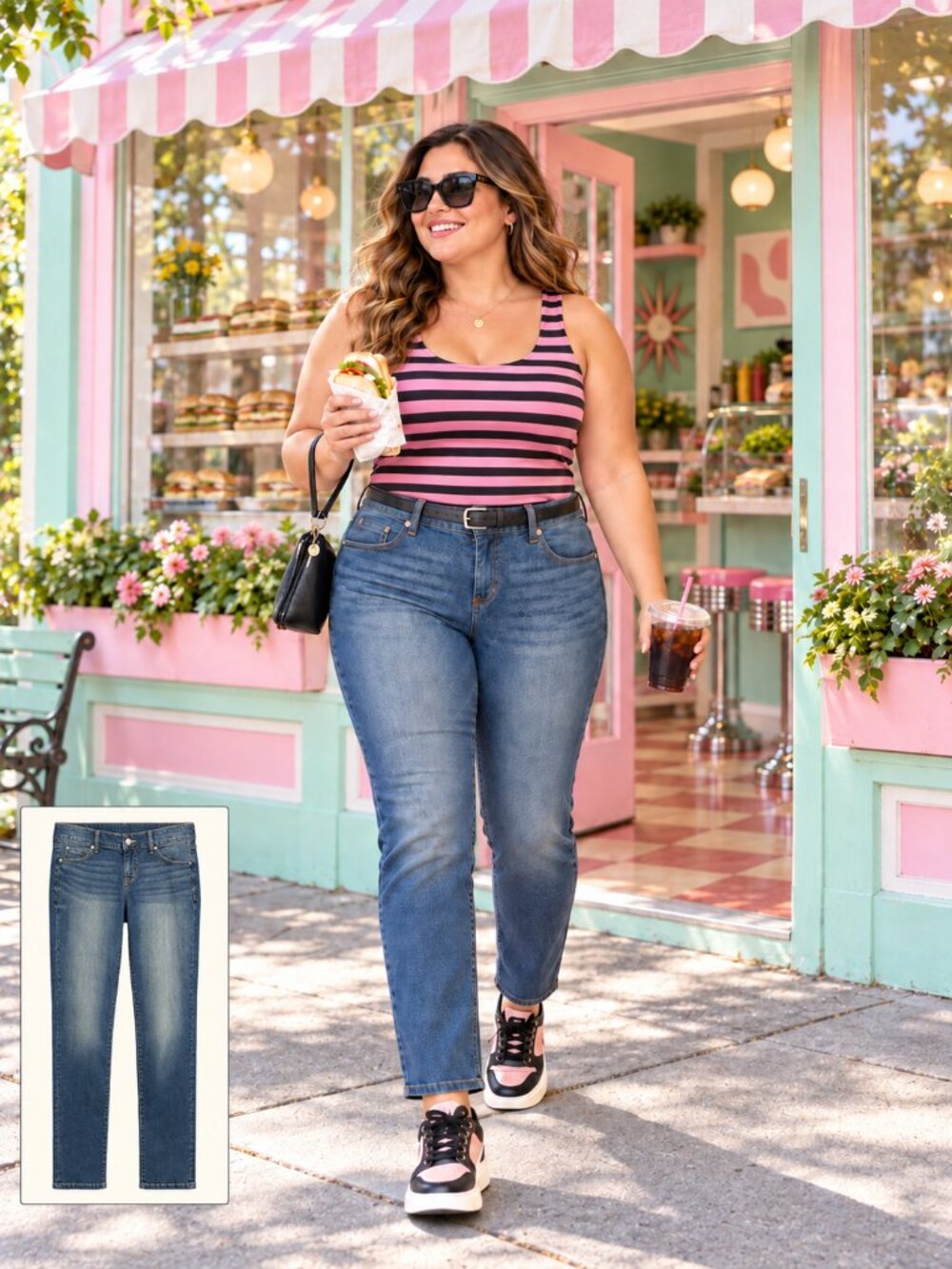 Torrid Premium Denim Women’s 14R Medium Wash Slim Straight Jeans